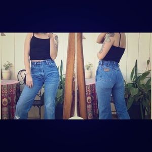 Vintage  high waisted wranglers